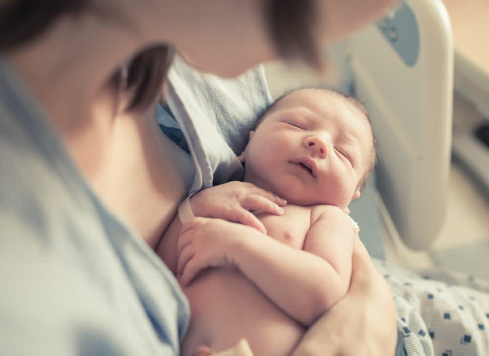 stock photo of a newborn