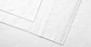 product image of the Saatva Organic Sateen Sheet Set