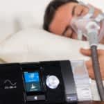 ResMed AirSense 10 AutoSet CPAP Machine in use