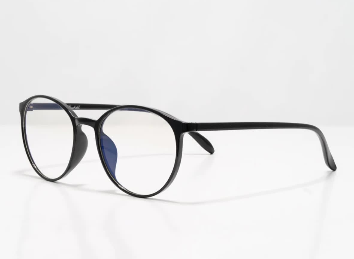 Sleep doctor FIT OVER Blue Blocker Single Glasses Black Classic