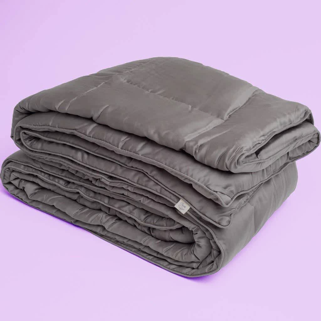 product image of the Sheets & Giggles Eucalyptus Comforter folded